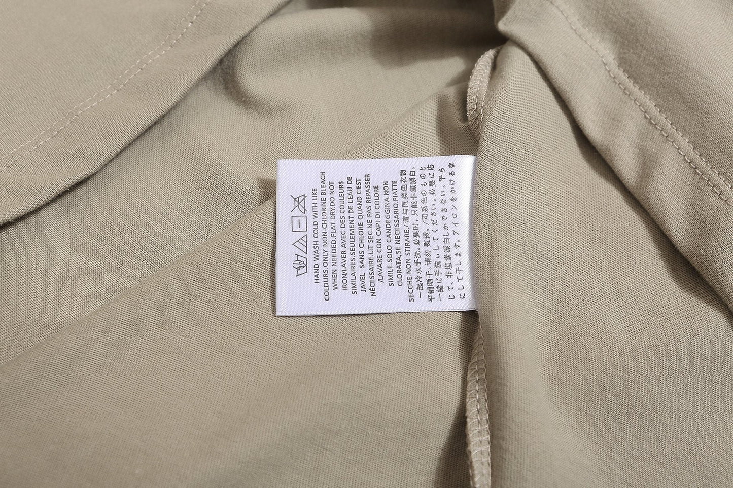 ESSENTIALS Tonal Graphic Short-Sleeve T-Shirt — neck_label
