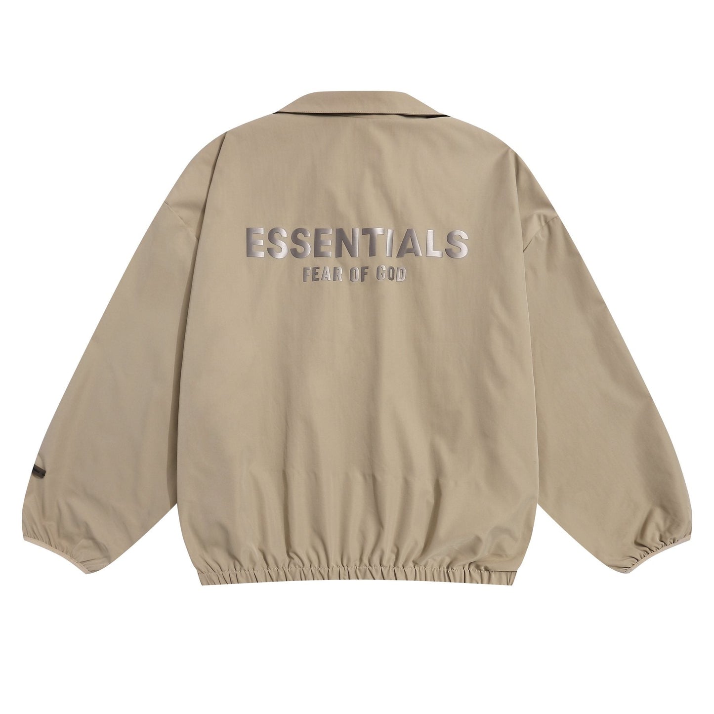 Fear of God Essentials Back Graphic Half-Zip Windbreaker — back