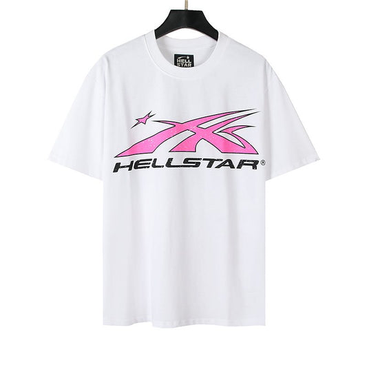 Hellstar Pink & Black Graphic T-Shirt — hero