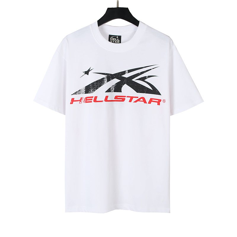 Hellstar Black & Red Graphic Short-Sleeve T-Shirt — hero