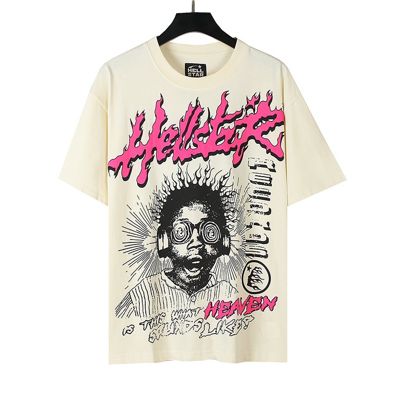 Hellstar Heaven Graphic Short-Sleeve T-Shirt — front