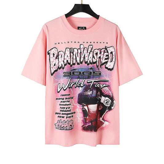 Hellstar Brainwashed 3005 World Tour Graphic T-Shirt — hero