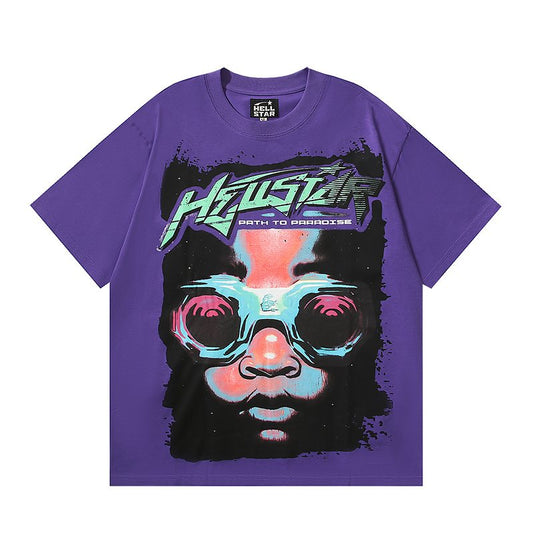 Hellstar Path to Paradise Purple Graphic T-Shirt — hero