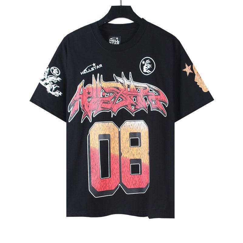 Hellstar Racing 08 Graphic Short-Sleeve T-Shirt — hero
