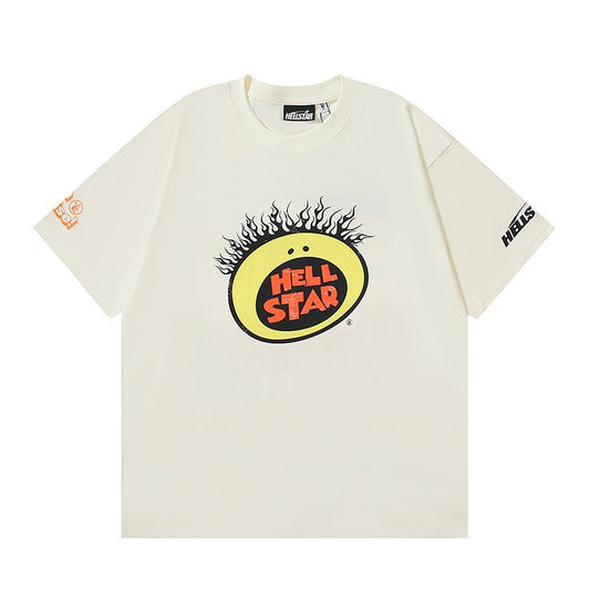 Hellstar Logo Graphic Short-Sleeve T-Shirt — hero
