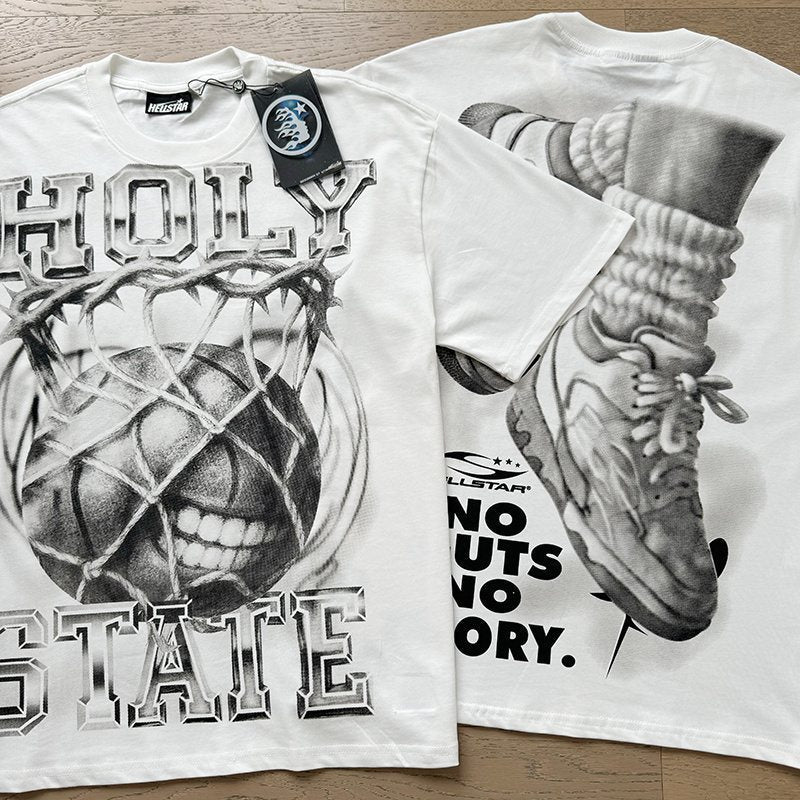 Hellstar Holy State No Guts No Glory Graphic T-Shirt — context