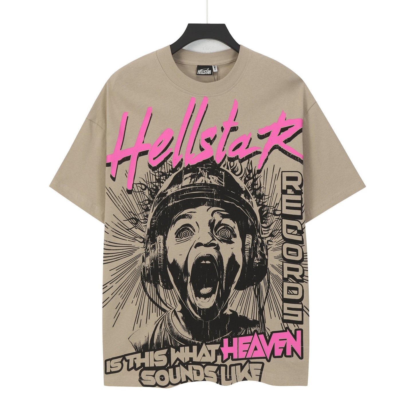 Hellstar World Tour Records Graphic T-Shirt — front