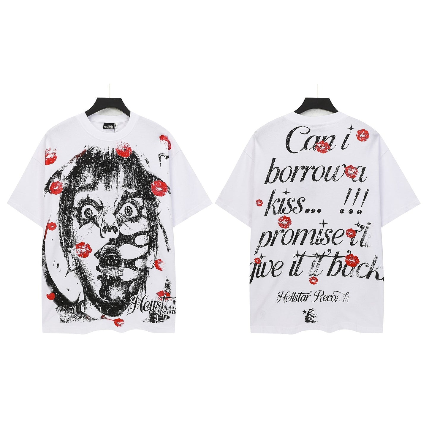 Hellstar Records Graphic Short-Sleeve T-Shirt — front