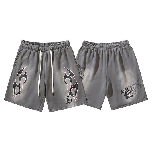 Hellstar Path to Paradise Flame Graphic Shorts — hero