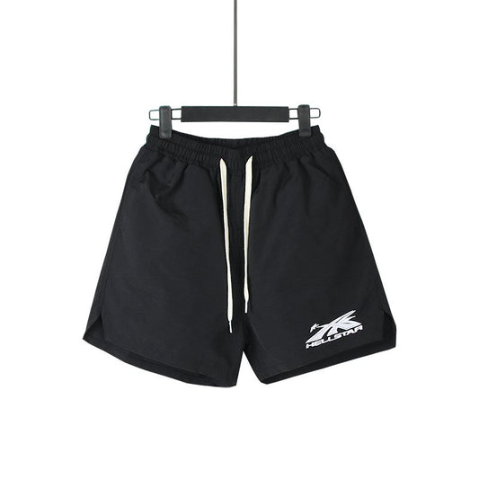 HELISTAR Logo Detail Shorts — hero