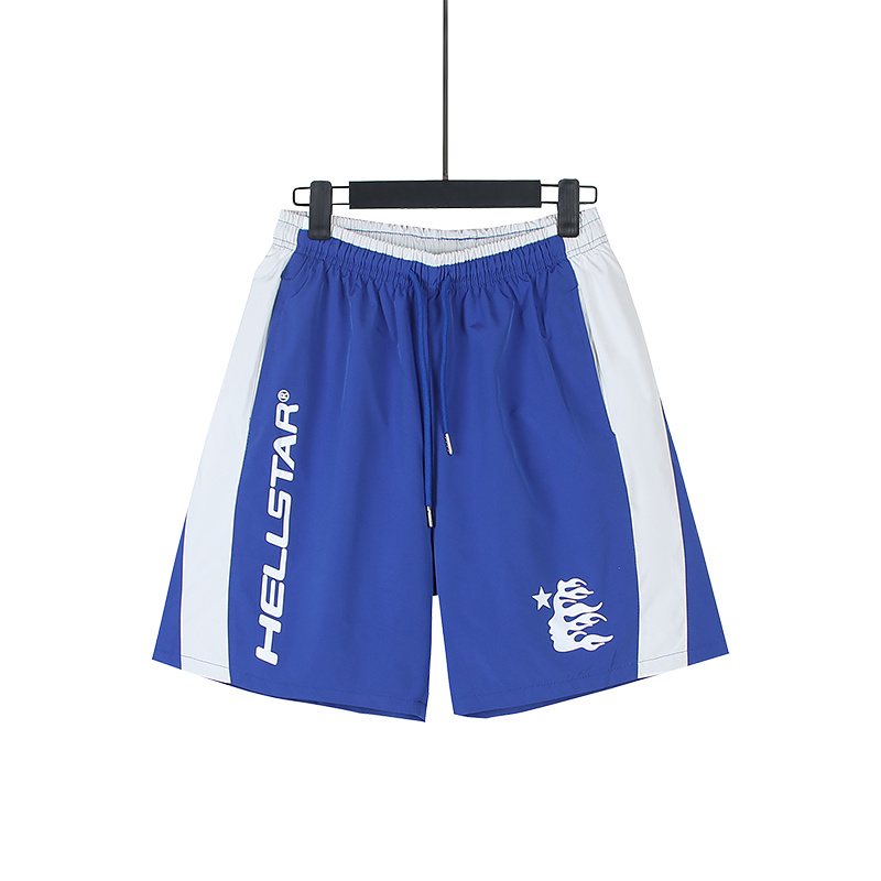 Hellstar Flame Graphic Shorts — front