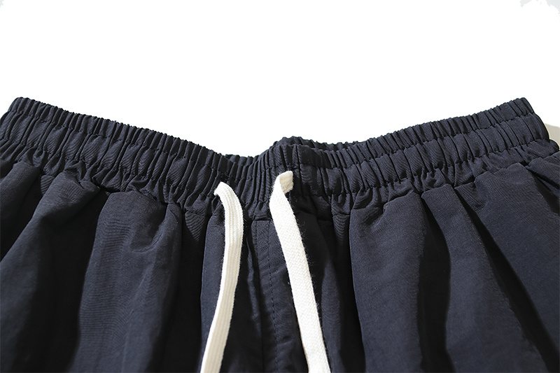 Hellstar Flame Skull Graphic Drawstring Shorts — detail