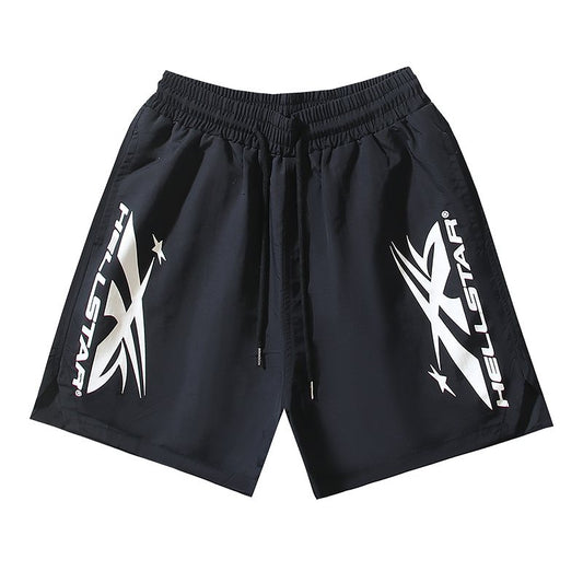 Hellstar Side Graphic Shorts - Black — hero