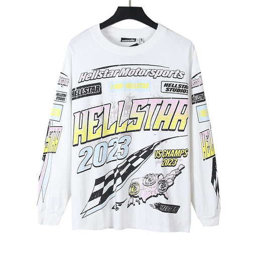 Hellstar Racing Graphic Long-Sleeve T-Shirt — hero