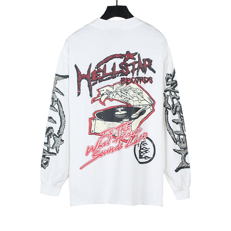 Hellstar Graphic Long-Sleeve T-Shirt — back