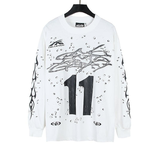 Hellstar Number Graphic Long-Sleeve T-Shirt — hero