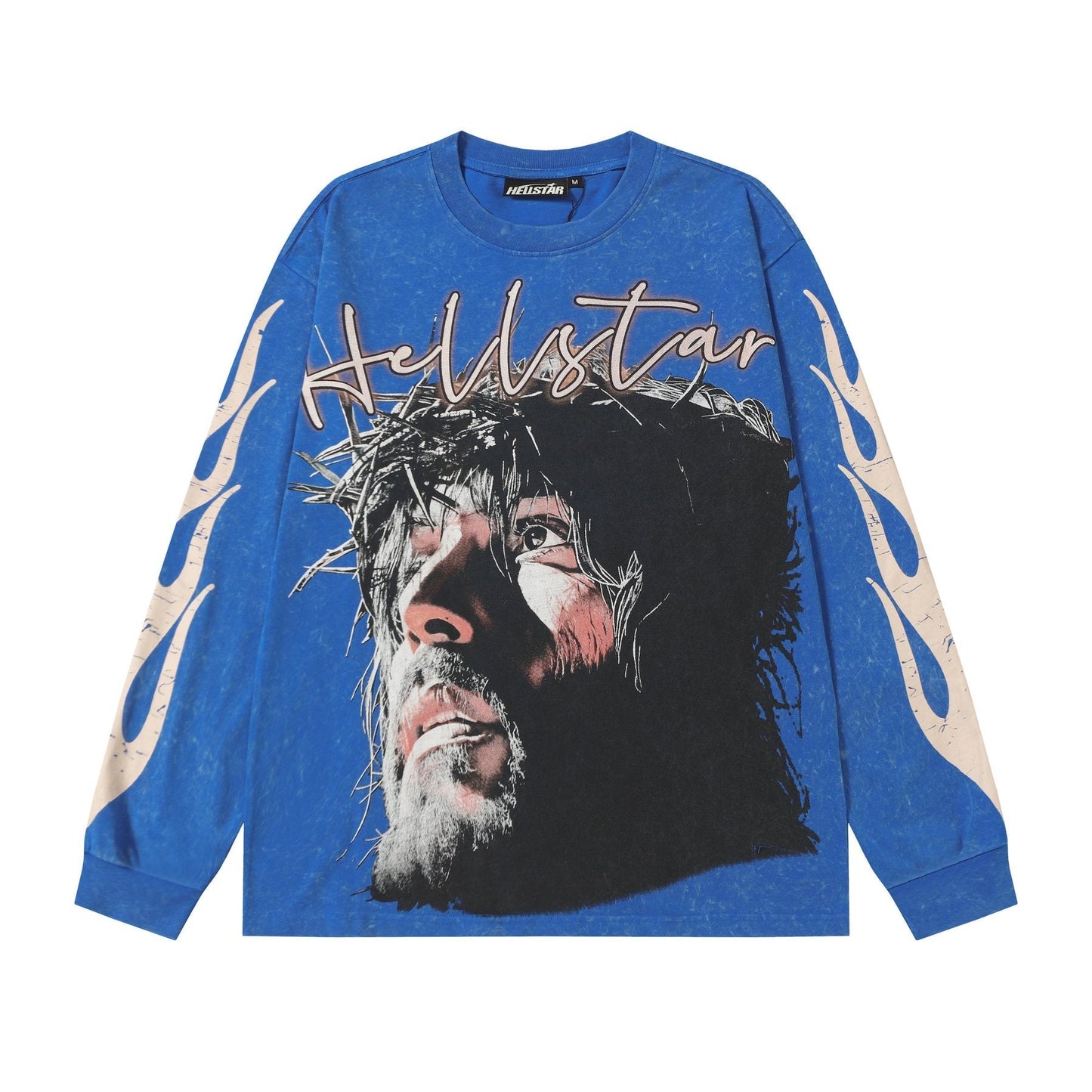 Hellstar Records Graphic Long-Sleeve T-Shirt — front