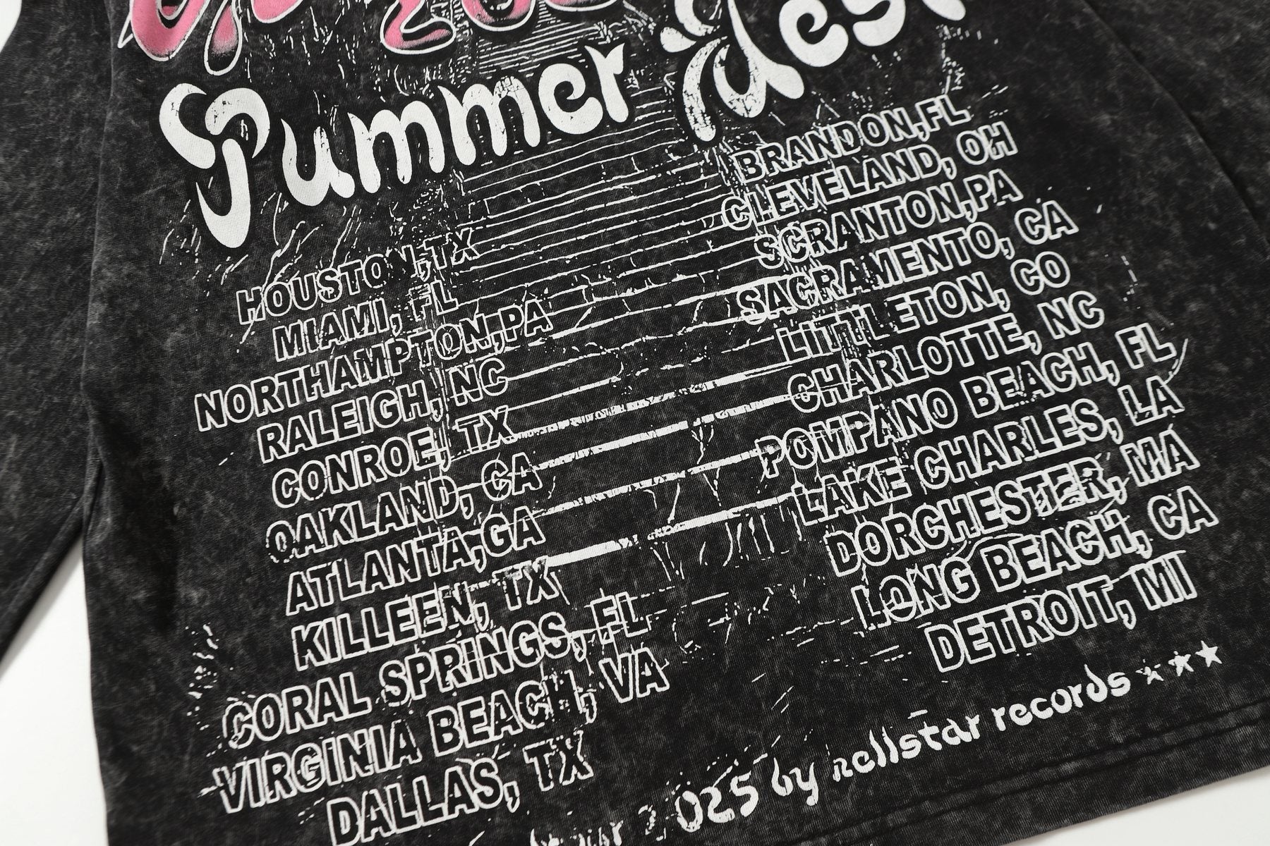Hellstar Summer Fest Skull Graphic Long-Sleeve T-Shirt — detail