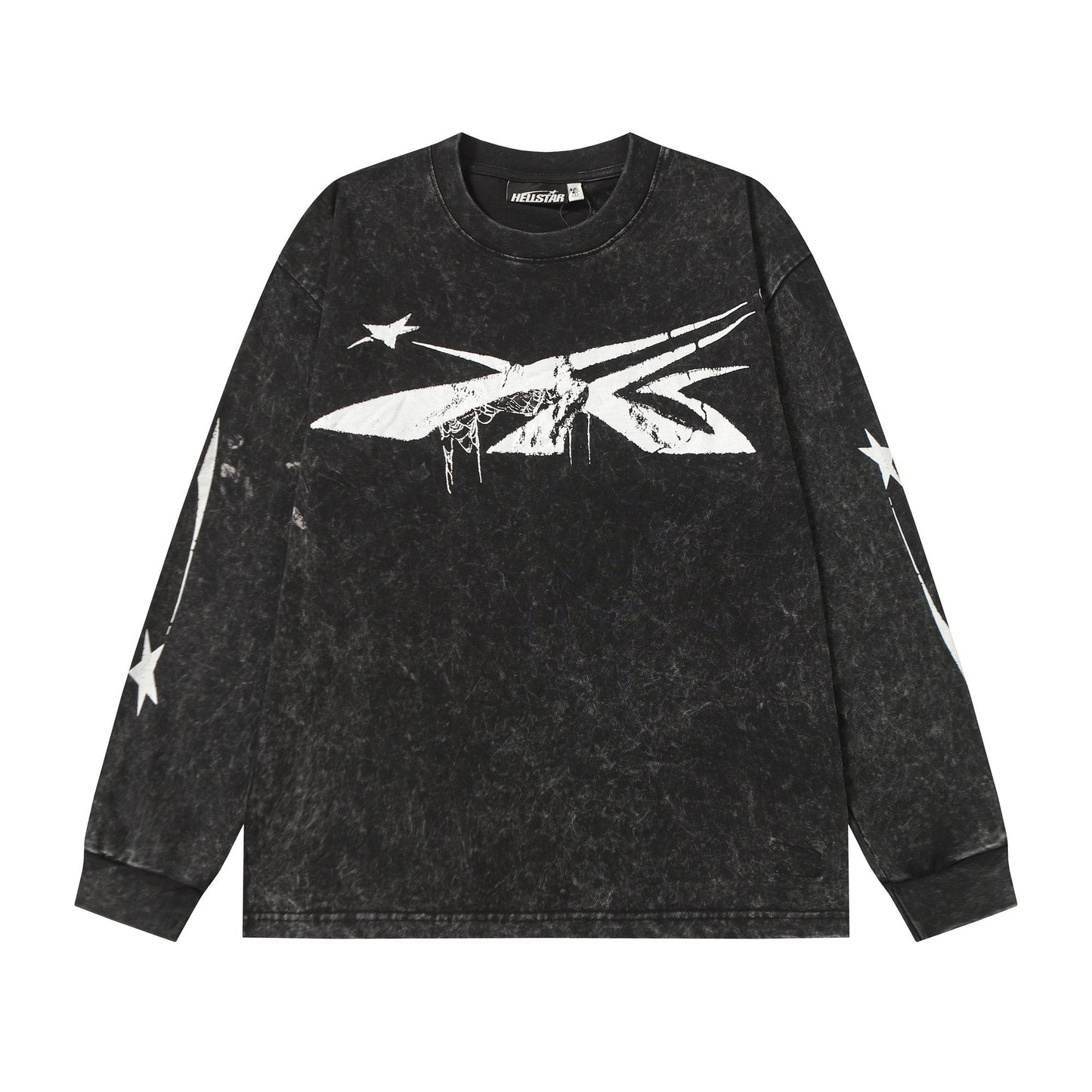 Hellstar Aircraft Star Graphic Long-Sleeve T-Shirt — hero