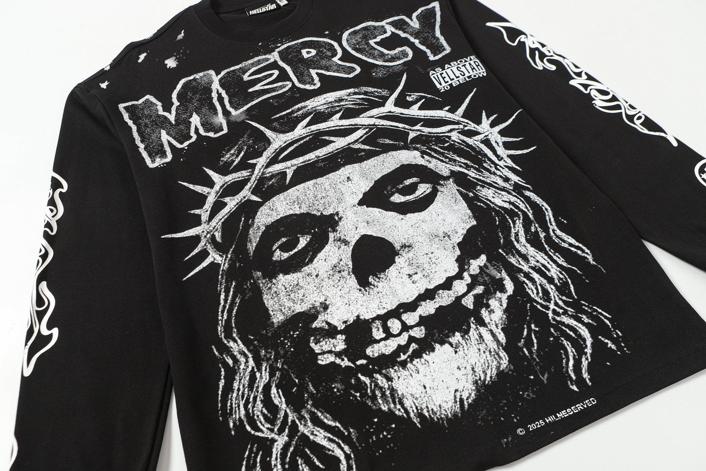 Hellstar Graphic Long-Sleeve T-Shirt — detail