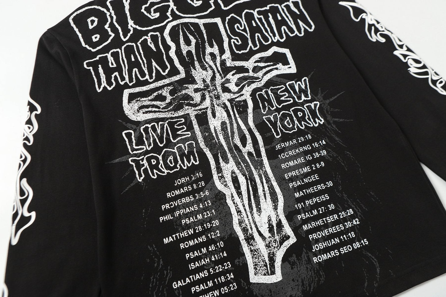 Hellstar Graphic Long-Sleeve T-Shirt — detail