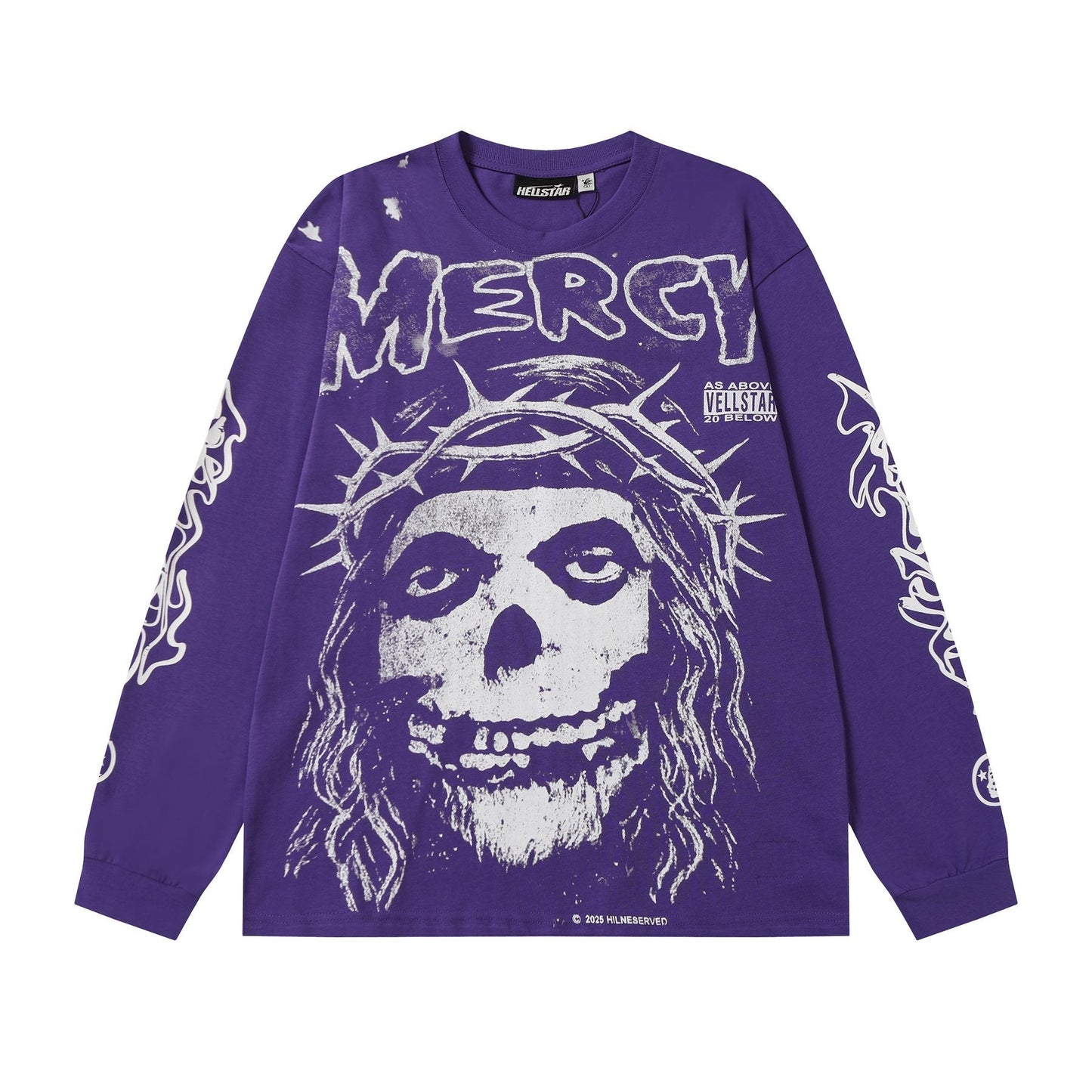 Hellstar Graphic Long-Sleeve T-Shirt — front