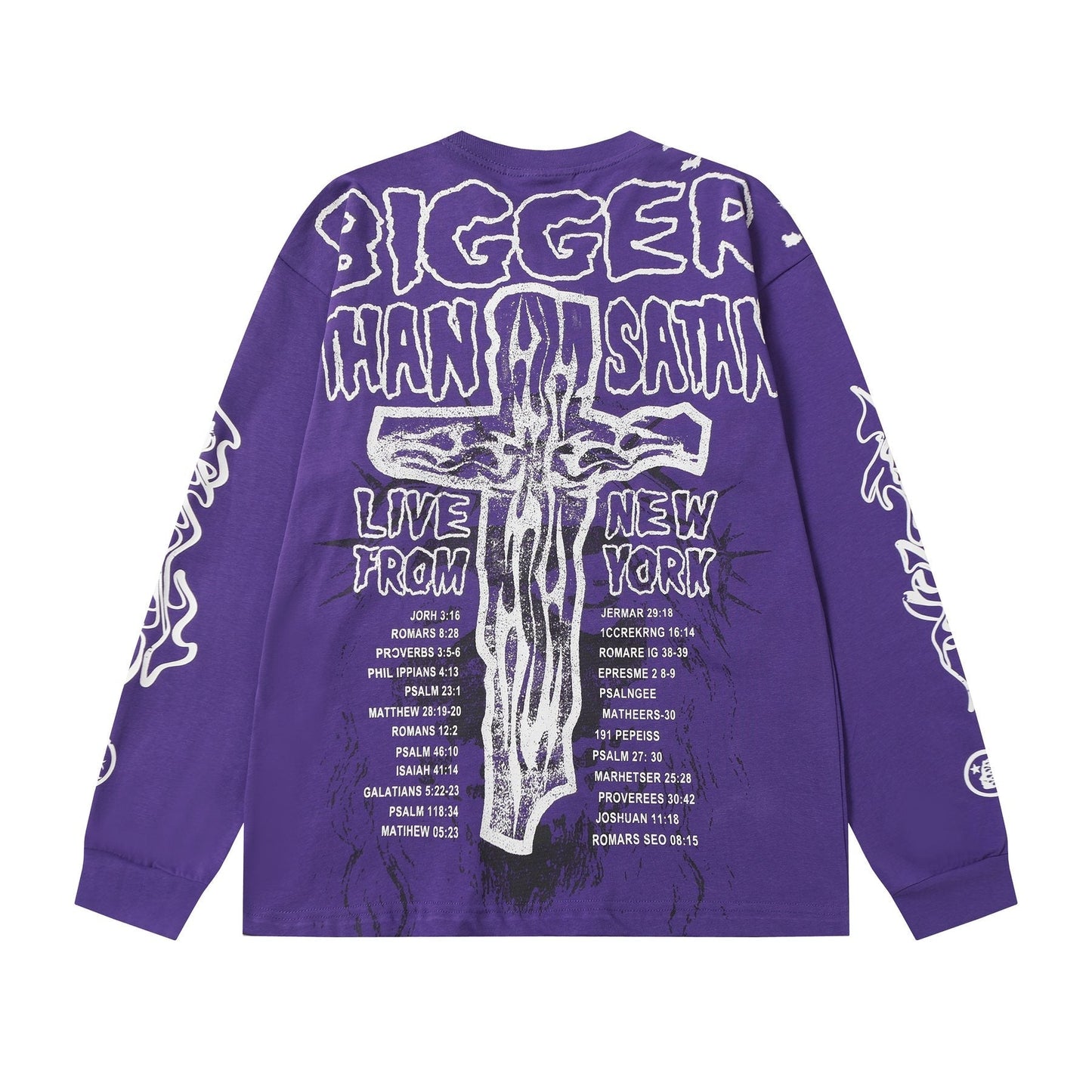 Hellstar Graphic Long-Sleeve T-Shirt — back