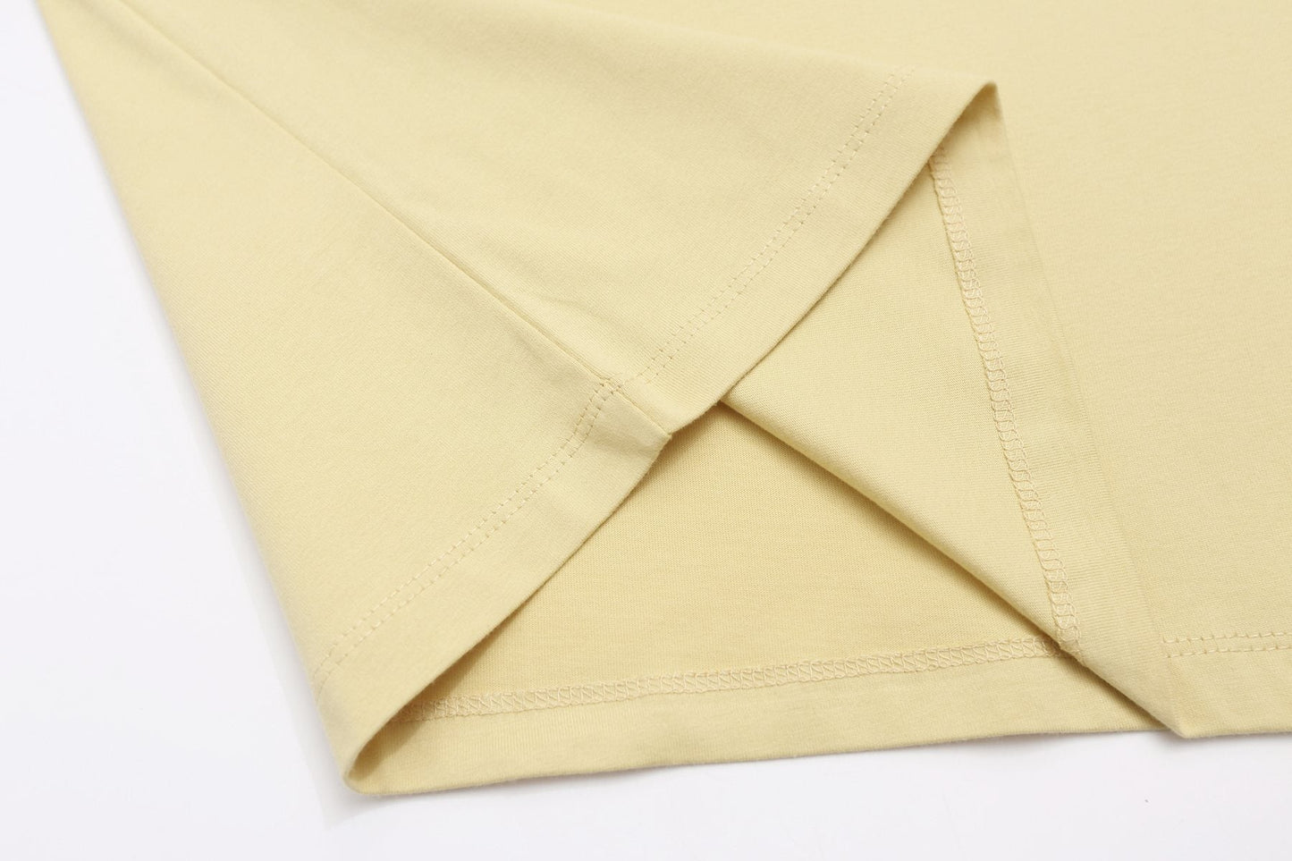 Fear of God Cream Front & Back Graphic T-Shirt — detail