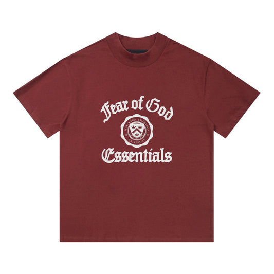 Fear of God Essentials University Crest Graphic T-Shirt — hero
