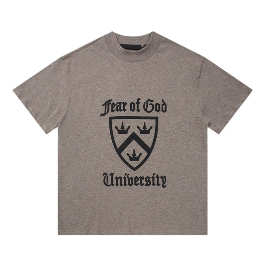 ESSENTIALS University Crest Graphic T-Shirt — hero