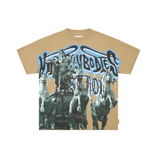 FIRST ROW Statue Horse Graphic T-Shirt — hero