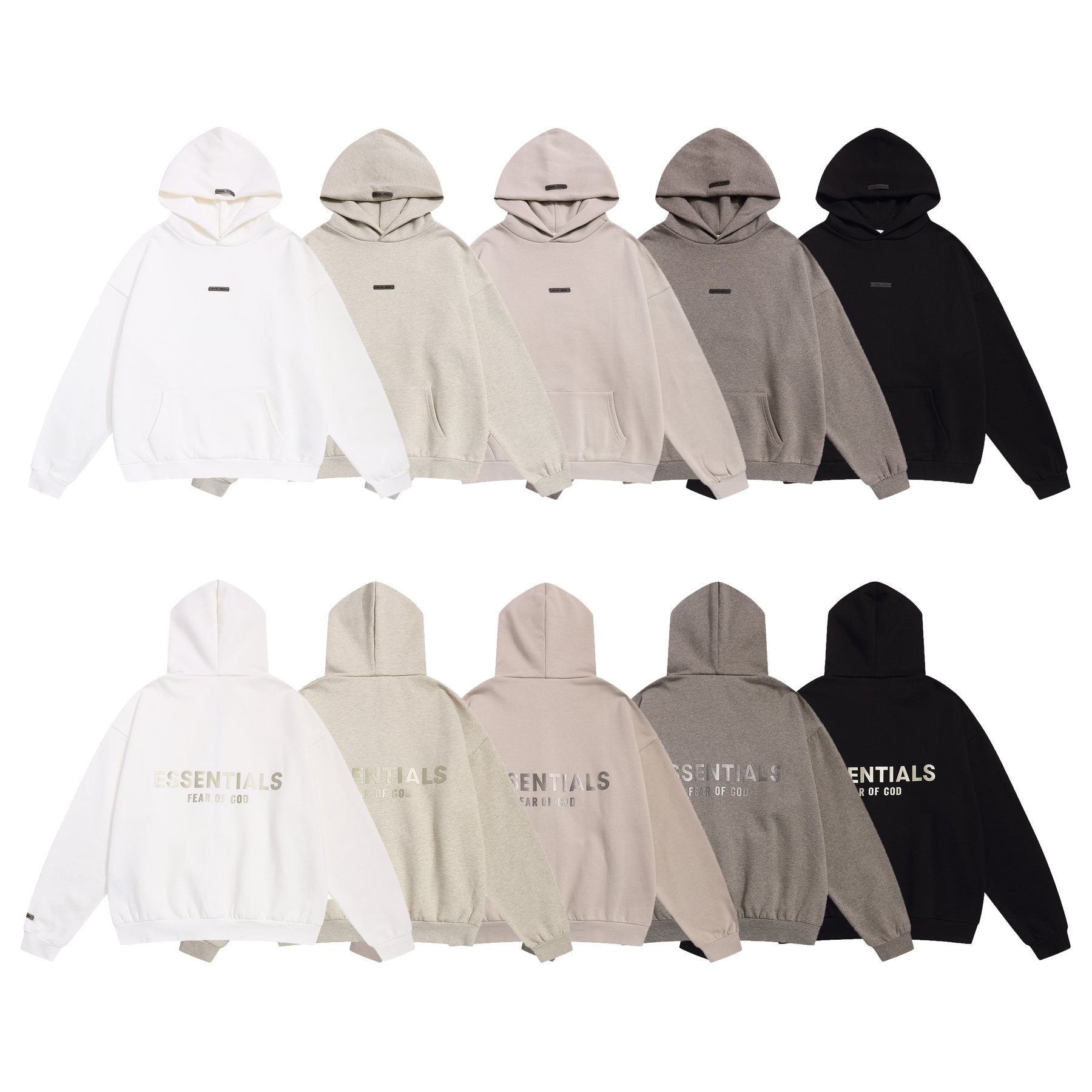 Fear of God Essentials Back Graphic Hoodie — comparison