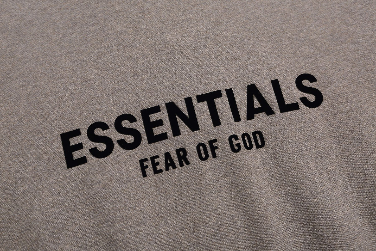 Fear of God Essentials Full-Zip Graphic Hoodie — detail