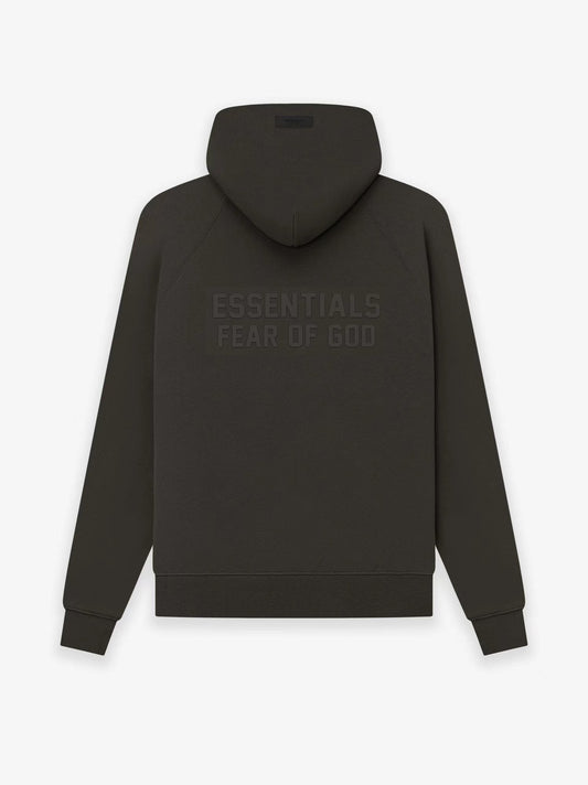 Essentials Fear of God Tonal Back Graphic Pullover Hoodie — back