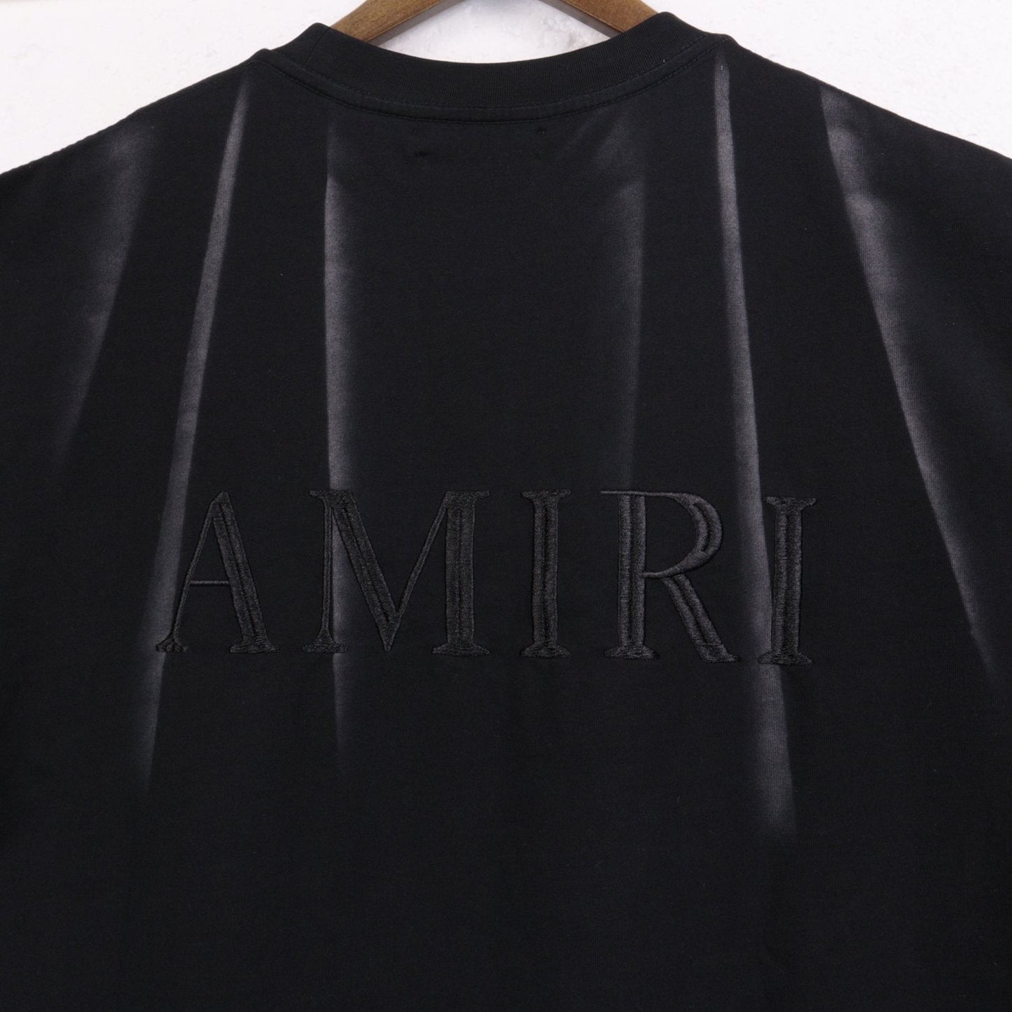 AMIRI Washed Embroidered T-Shirt & Shorts Set — detail