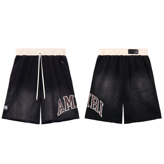 AMIRI Vintage Collegiate Graphic Shorts — hero