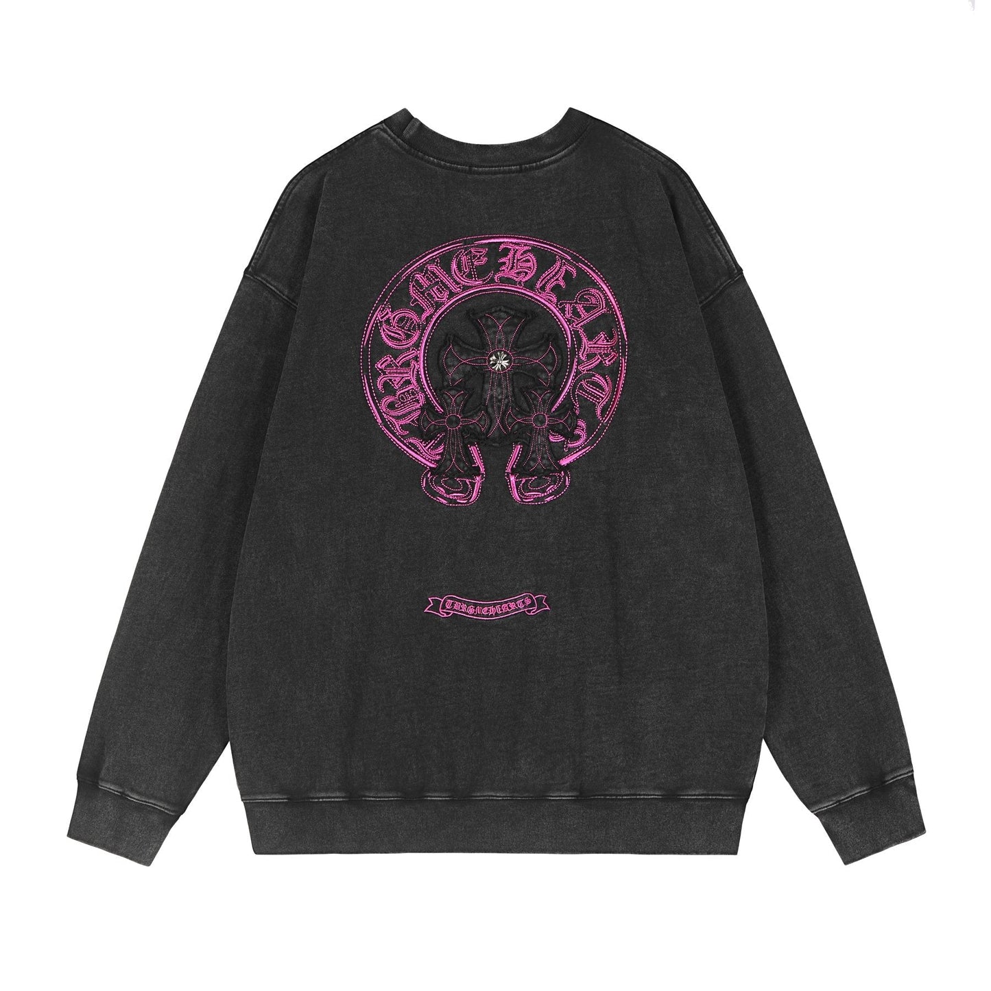 Chrome Hearts Cross Slogan Graphic Sweatshirt — back
