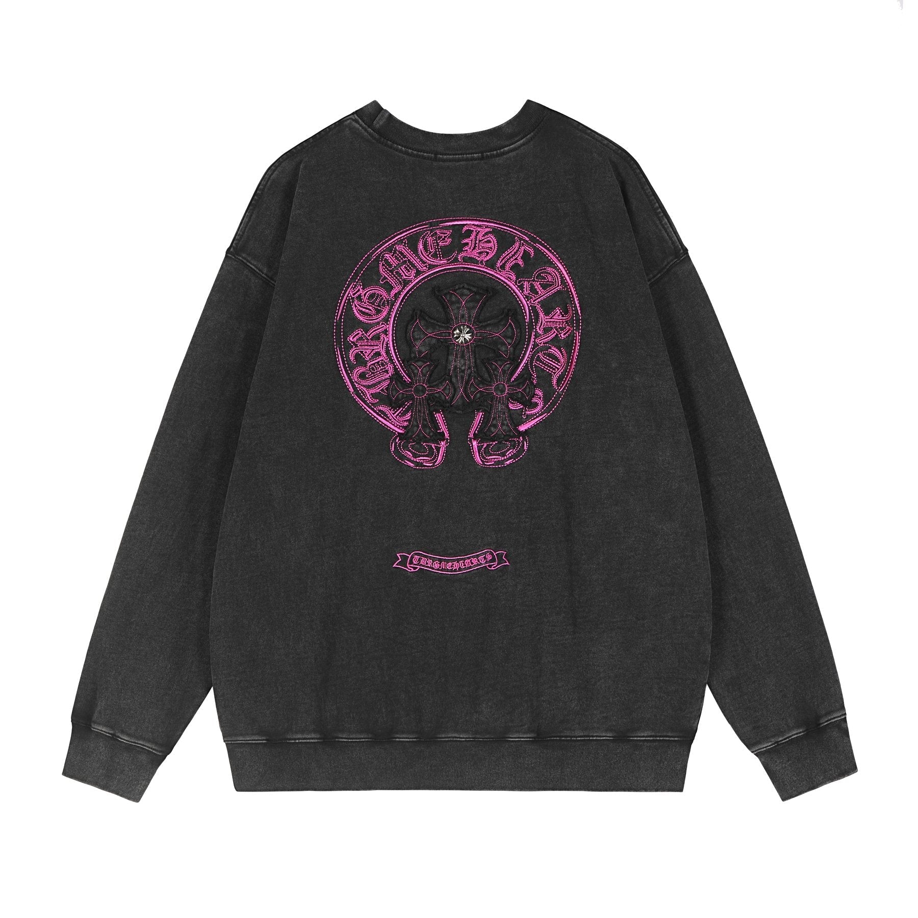 Chrome Hearts Cross Slogan Graphic Sweatshirt — back
