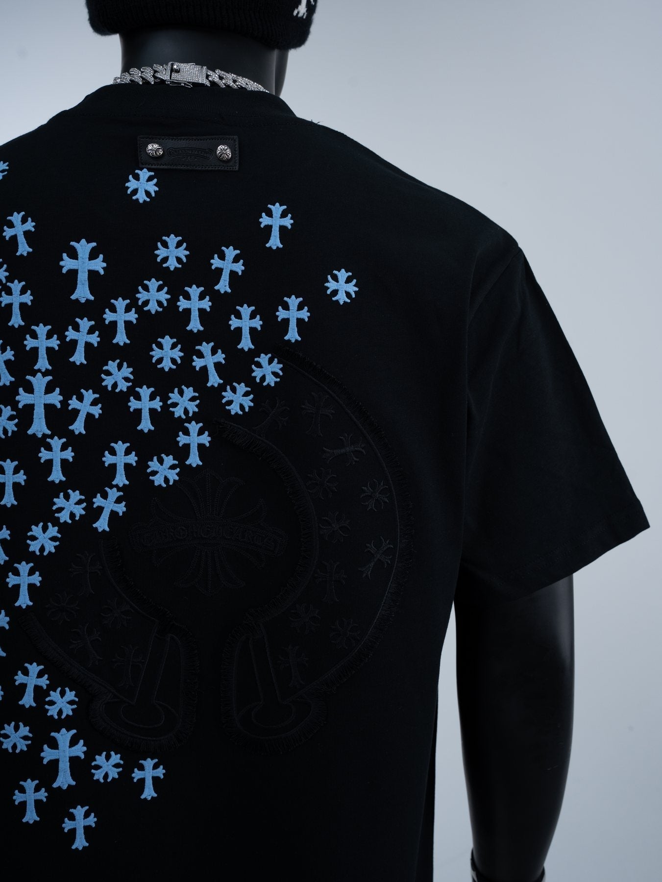 Chrome Hearts Star Cross Graphic T-Shirt — detail