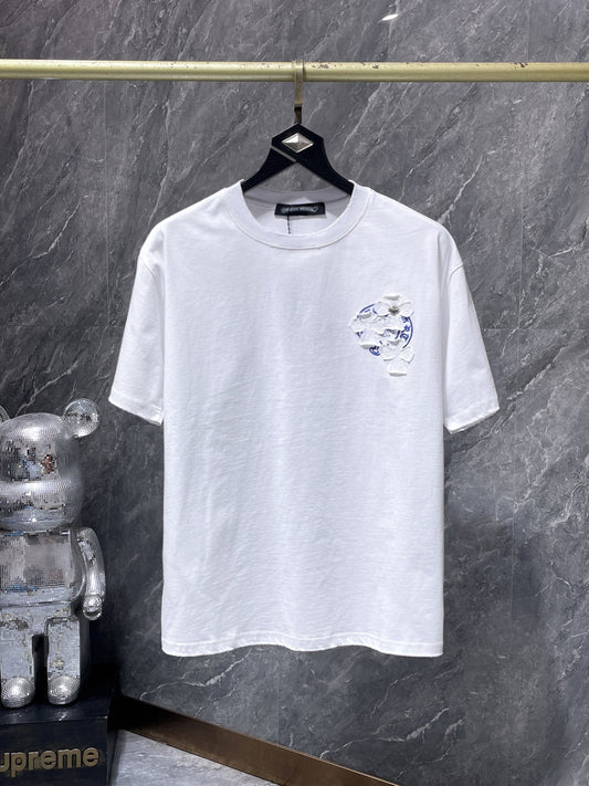 Chrome Hearts Cross Appliqué Graphic T-Shirt — hero