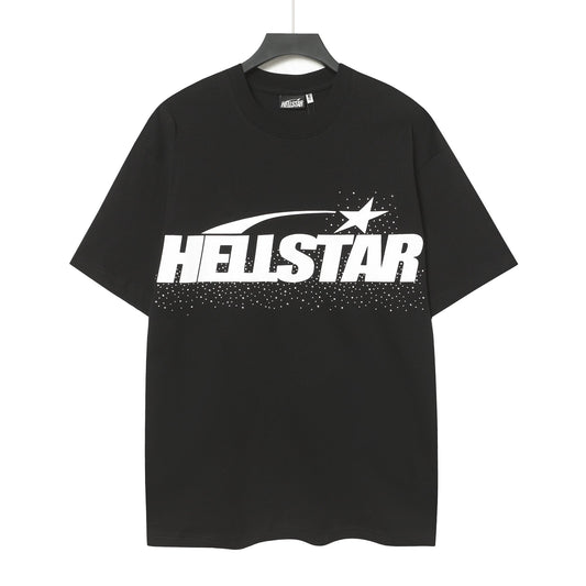 Hellstar Star Flame Rhinestone-Style Graphic T-Shirt — hero