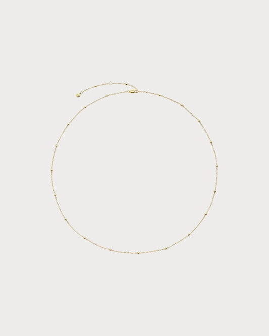 MONICA VINADER Beaded 14ct Yellow-Gold Chain Necklace(Gold)