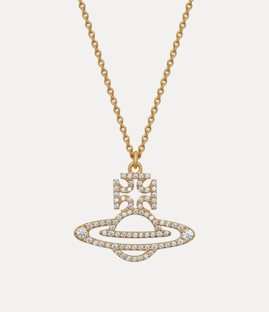 VIVIENNE WESTWOOD Trudy Pendant Necklace(Gold)