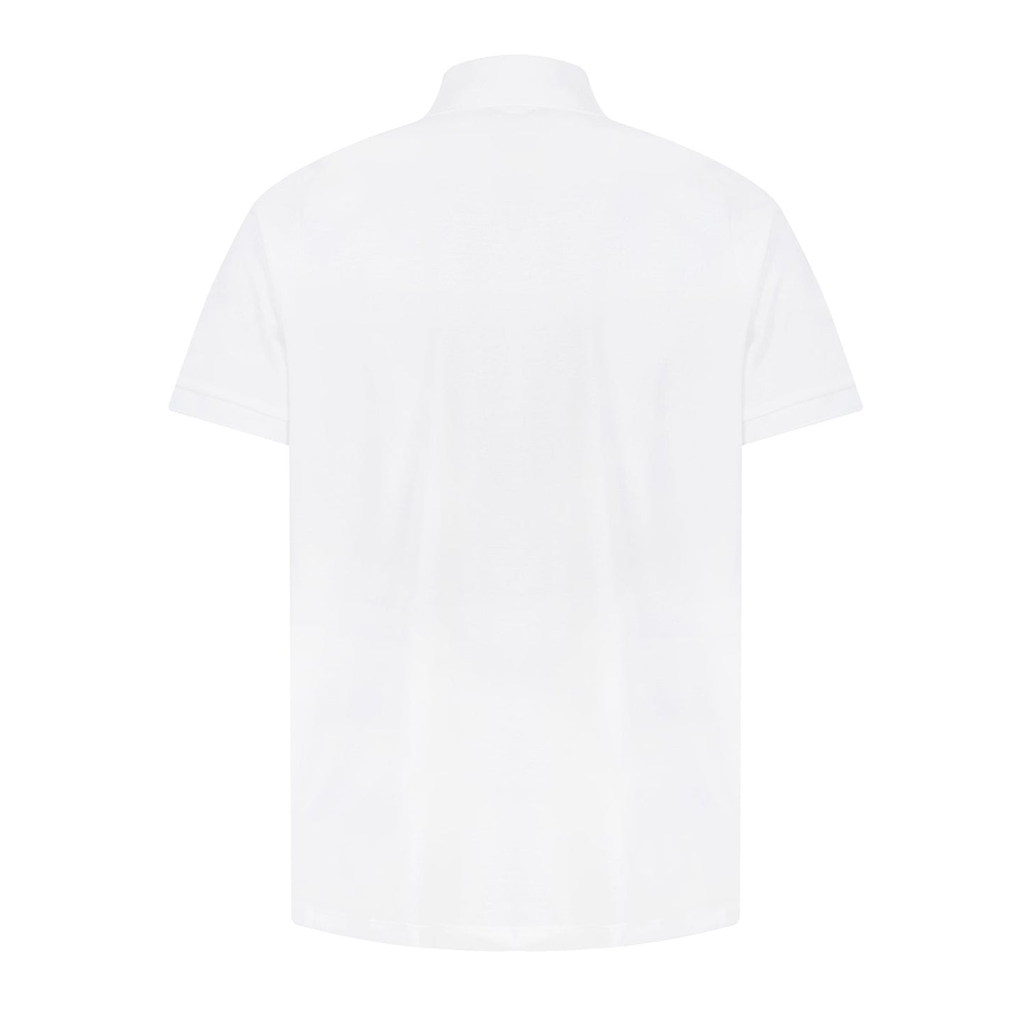 Test2-Ralph Lauren Three-Button Short-Sleeve Polo Shirt — back