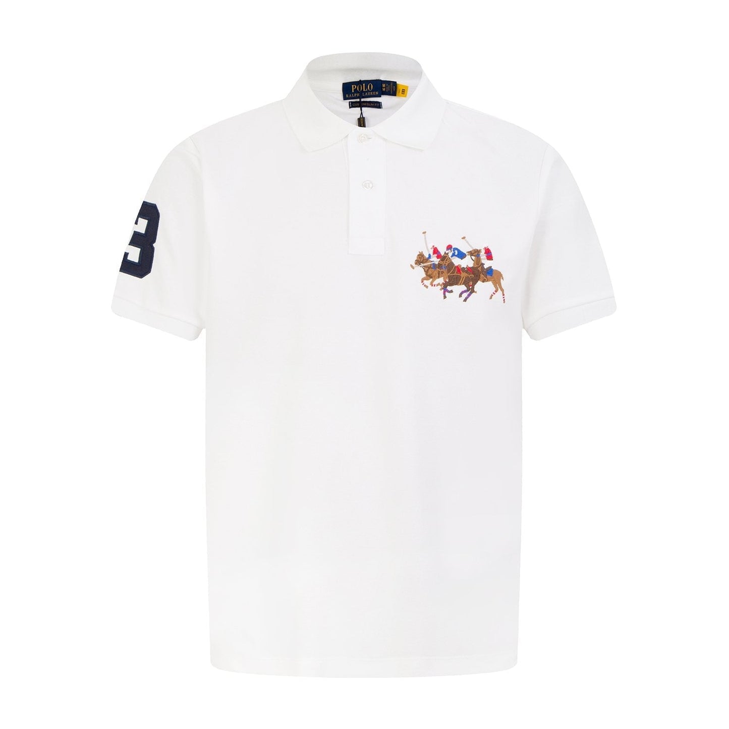 Test2-Ralph Lauren Embroidered Horse Short-Sleeve Polo Shirt — hero
